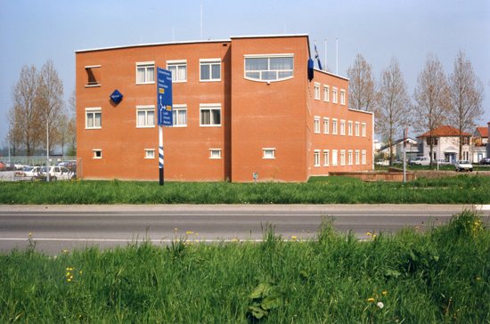 Westgevel gericht naar stadscentrum / foto Bastiaan Ingen Housz